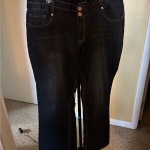 Maurices Dark Blue Boot Cut Jeans